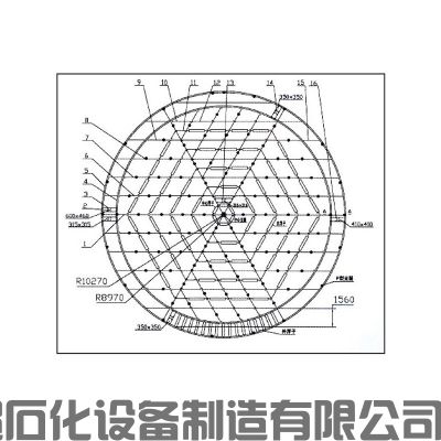 儲罐用新型組裝式內浮盤